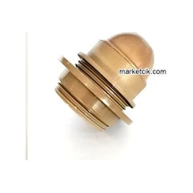 Marketcik E27 Gold Yarım Dişli Rondelalı İtalyan Duy.Avize Duyu