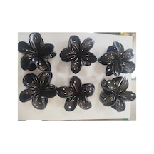 Lotus Toka Siyah Renk 6 Adet 8 Santim Siyah
