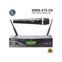 Akg Wms 470 Vocal Set D5 El Tipi Telsiz Mikrofon