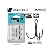 Owner 5636 St-36 Black Chrome Çarpma İğne 2