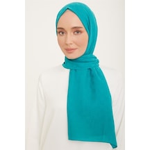 Armine Trend P.monogram Şal2 21142 Petrol Mavisi Gripetrol Mavisi