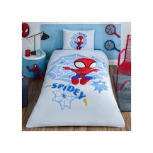 Dsny Ranforce Tk. Nevresim Takımı Spidey Amazing Gri Mavi