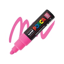 Uni Pc-7m Posca 4.5-5.5 Su Bazlı Poster Markörü Pembe