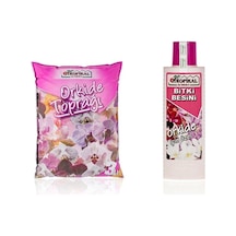 3 L Orkide Toprağı ve 225 Ml Orkide Besini Sıvı Gübre