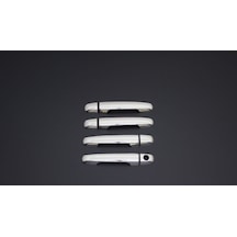 Hyundai İ 20 Uyumlu Kapı Kolu 4 Parça 2008-2014 Paslanmaz Krom