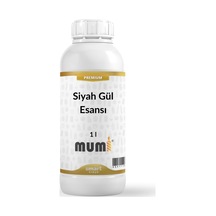 Premium Siyah Gül Mum Esansı 1 Litre