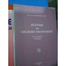 Büyüme ve Gelişme Ekonomisi 1994 Yılı Basım
