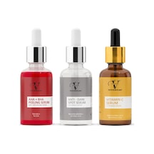Vitanova Aha-Bha Peeling Serum 30 ML + Dark Spot Serum 30 ML + Vitamin C serum 30 ML