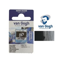 Talens Van Gogh Tablet Suluboya 1/2 Black-701