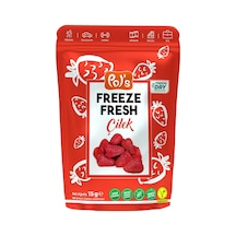 Pol's Freeze Fresh 15 G Çilek - Dondurularak Kurutulmuş Sağlıklı Atıştırmalık 2'li Ekonomik Pak Tarı