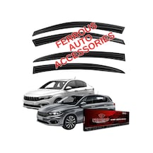 Fiat Egea Sedan/hb Ferrous Cam Rüzgarlığı 4lü Set 2021 Ve Üstü