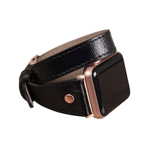 Bouletta Apple Watch Uyumlu Deri Kordon 42-44-45Mm Slim Double To (550822165)