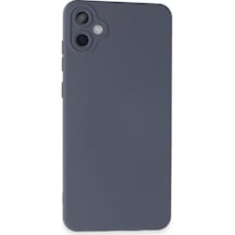 Samsung Galaxy A05 Kılıf Nano İçi Kadife Silikon - Gri Çok Renkli