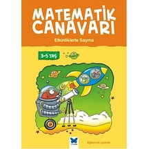 Matematik Canavarı - Etkinliklerle Sayma - Alison Oliver - Mavi Kelebek