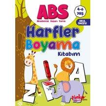 Abs 4-6 Yaş Harfler Boyama Kitabım - Glob-645733