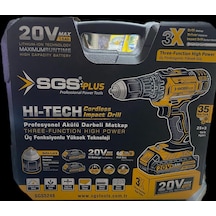 Sgs 5248 Akülü Vidalama Seti Darbeli 20 Volt 2 1.5ah