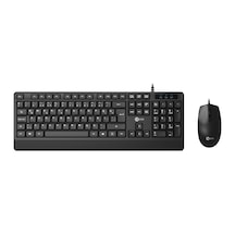 Lecoo CM106 USB Kablolu Türkçe Q Klavye & Mouse Set