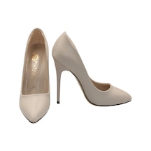 Celira Ten Cilt Topuklu 10 Cm Kadın Stiletto Ayakkabı Çok Renkli