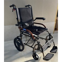 Medikaltec Comfort Plus Gk863labj-12 Jet Black Transfer Alüminyum Tekerlekli Sandalye