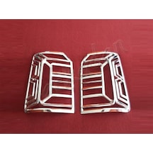 Db Chrome Vw Caddy Stop Çerçevesi 2015-2020 2 Parça Abs  Krom