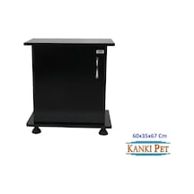 Kanki Pet Mdf İthal Akvaryum Sehpa Siyah 60 x 35 x 67 CM