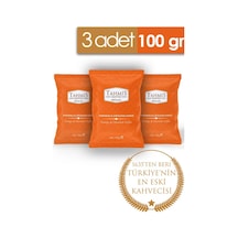 Tahmis Kahvesi Portakal Çikolata Aromalı Türk Kahvesi 3 x 100 G