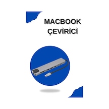 Çevirici Dönüştürücü Adaptör Apple   Uyumlu Macbook 3 In 1 Type-c To Hdmı Usb 3.0