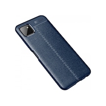 Samsung Galaxy Uyumlu   A22 Kılıf Auto Focus Kapak - Lacivert