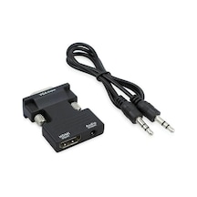 Lunatic 9944 Ses Destekli Hdmı To Vga Monitör Çevirici Adaptör Uyumlu Hdmı Bağlantı Tipi 4499