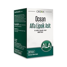 Orzax Alfa Lipoik Asit 600 Mg 30 Kapsül