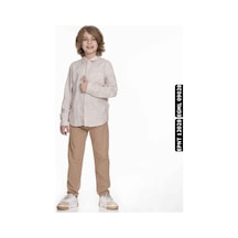 Xo Kids Erkek Navy Pantolon 8-14 Yaş 64718 Epnt12028 Camel