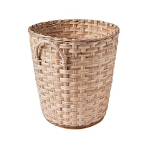 Ikea Vaxthus El Yapımı Rattan Saklama Sepeti 35 X 32 Cm Bej