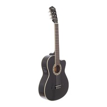 Carissa Cg-160ce Bk Siyah Renk Elektro Klasik Gitar