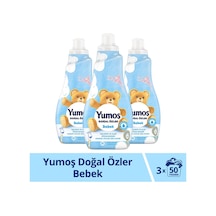 Doğal Özler Konsantre Çamaşır Yumuşatıcısı Bebek 1200 Ml 50 Yıkama 3 Adet