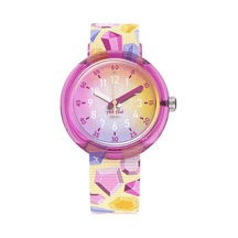Fpnp155 Flik Flak Sparkling Gemstones Çocuk Kol Saati Çok Renkli