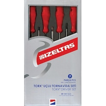 İzeltaş 4775008107 Torx Uçlu Tornavida Takımı 7 Parça