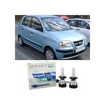 Hyundai Atos Led Xenon Uzun + Kısa Far Ampulü H4 Access Yeni Seri Beyaz