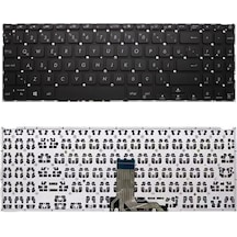 Siyah-ışıksız, Notebook Klavye - Asus Aexkra00130 Muadili İle Uyumlu
