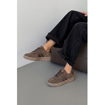 V.S.H Velvet Rota Kadın Kahverengi-kahve Sneaker Spor Ayakkabı - Kadın Günlük Ayakkabı-2527