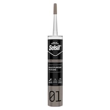 Selsil Genel Amaçlı Silikon Şeffaf 280 Gr 1 Adet