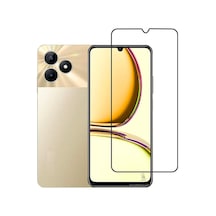 Realme C53 İle Uyumlu Ekran Koruyucu Şeffaf Temperli Kırılmaz Cam Ekran Koruyucu