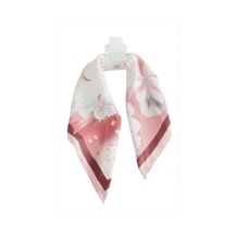 Zero Land Çiçek - 333 - Zr Saten Fular 50x50 - Concepta - Cm Pembe