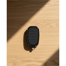 Güneş Enerjili Mini Powerbank 1200mah Ultra İnce Taşınabilir Sarı