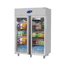 Karacasan Endüstriyel 1400 Lt Dik Tip Çift Kapı Monoblok Buzdolabı Cs-dbn 1400-m-c