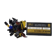 Olko 2200, 2200w, 14cm Fan, 16xpcı-e 6+2pin, 1x20+4pin, 8xsata, Atx, Power Supply Psu