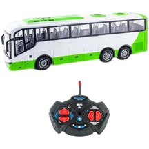 Heamor Radio Luces Gerçekçi Araçlarla Dolu Autobus - Verde