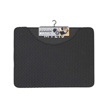 M-pets Duplex Elekli Siyah Kedi Kumu Paspası 60 X 45 Cm