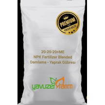 20 20 20 Te Npk Kompoze Yaprak Ve Damlama Gübresi 1 Kilo