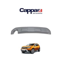 Cappafe Dacia Duster Arka Koruma Difüzör Mat Gri 2018 Ve Üzeri