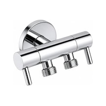 3/8" X 3/8" Çiftli Ara Musluk